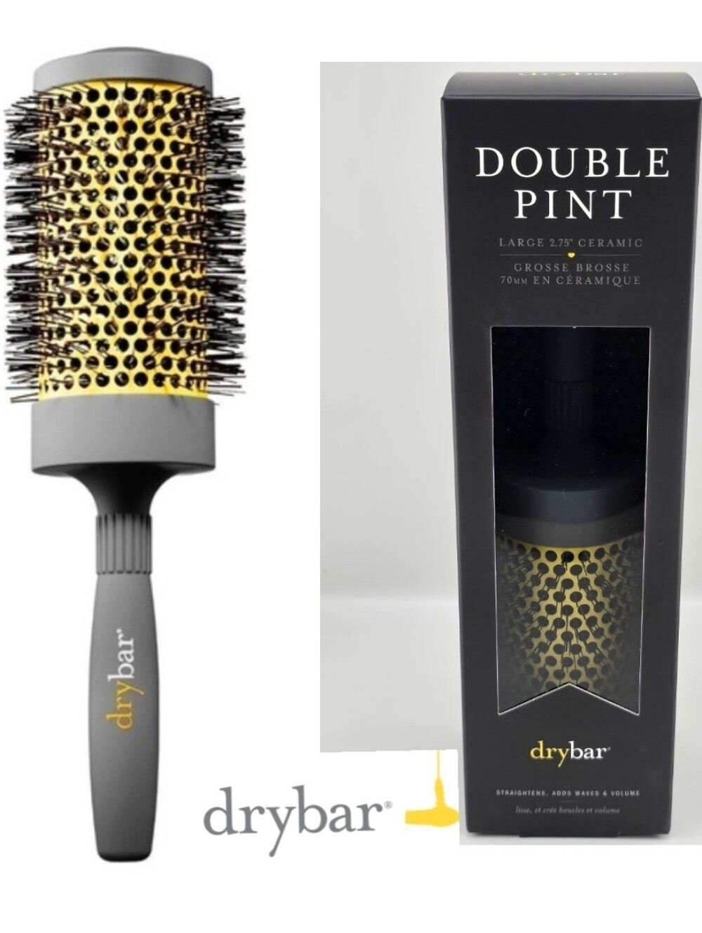 Drybar Double Pint Large 2.75" Ceramic Round Brush